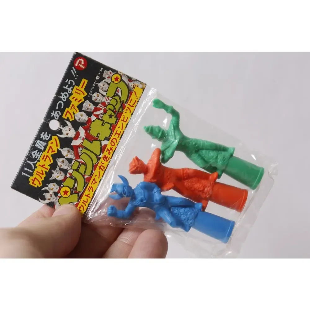 Japan Tsuburaya Ultraman Pencil Topper Set Sci-Fi ~ 260730-WH 511